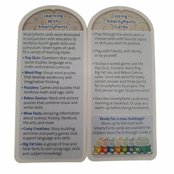 Melissa & Doug Smarty Pants 4th Grade Card set - Picture 8 of 9